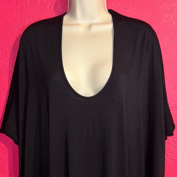 NWT. Barefoot Dreams Luxe Milk Jersey soft, cozy, comfy day to night maxi caftan - Picture 6 of 16